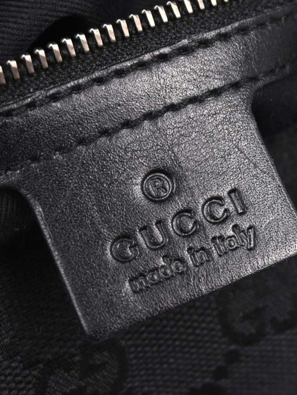 Gucci Black Horsebit GG Handbag - Picture 15 of 16